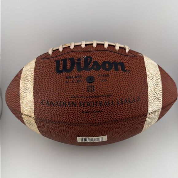 CFL Wilson Classic Brown Football - Picture 1 of 2